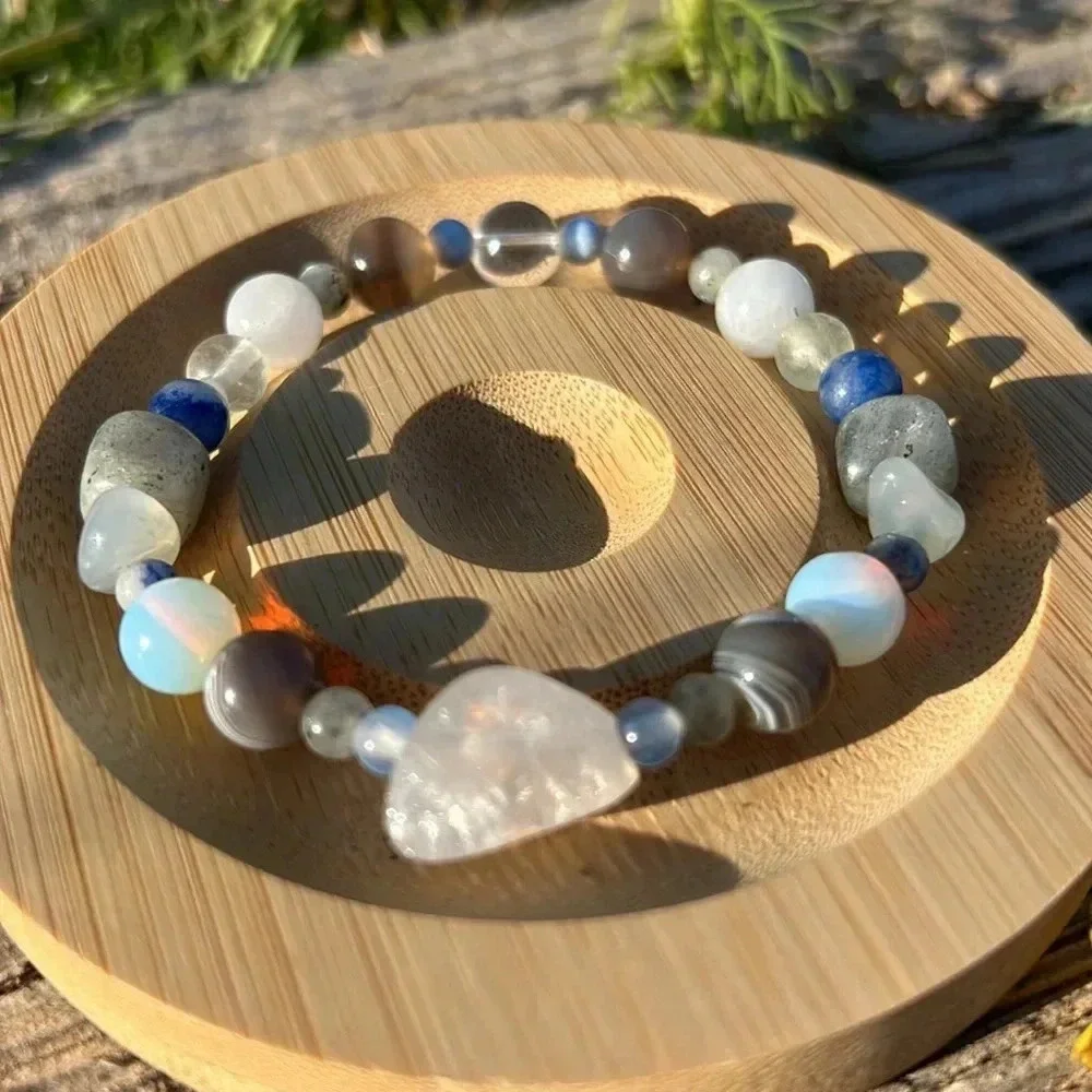 Handmade 🩵citrine blue